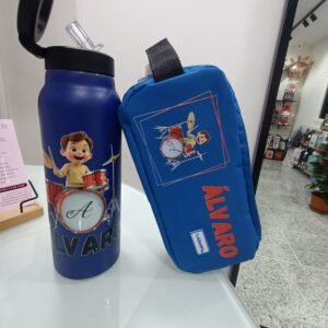 Estuche  + botella personalizado